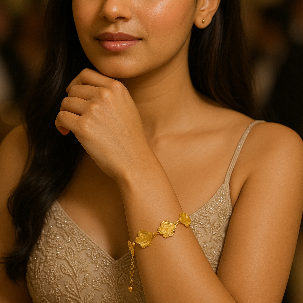 Clover Gold Bracelet