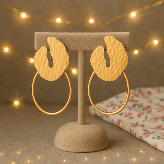 Kiah Textured Earrings