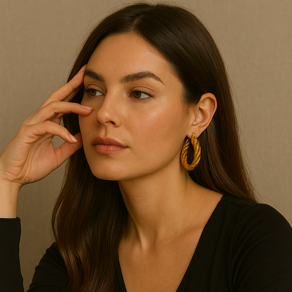Textured Hoops