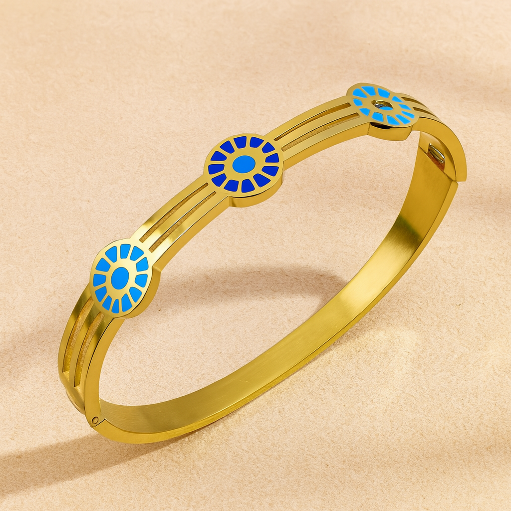 Evil Eye Charms Bangle