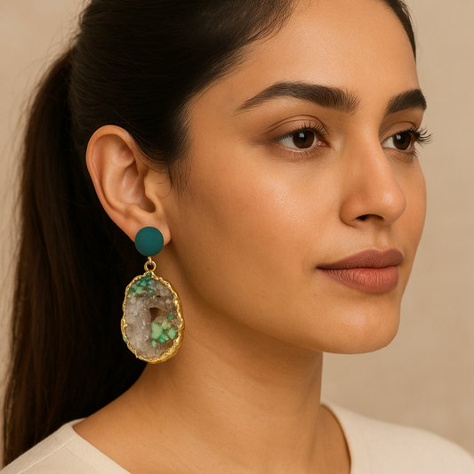 Resin Drop Earrings