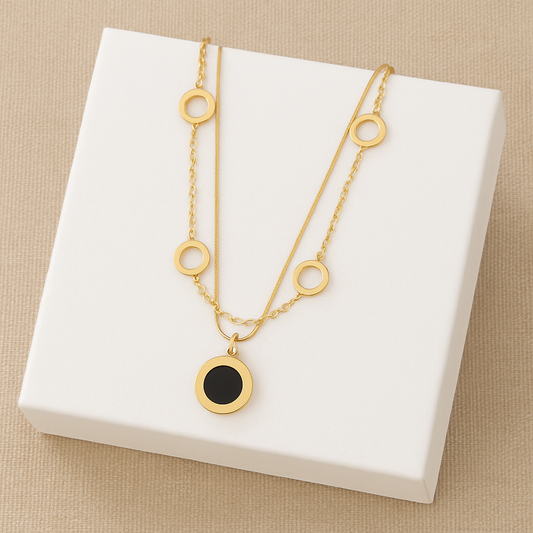 Layered Charms Necklace