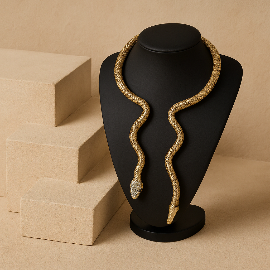 Vintage Serpent Necklace