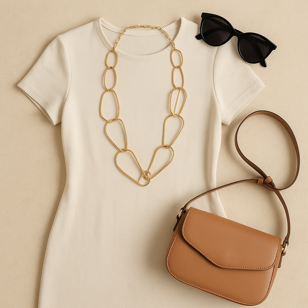 Gia Geometric Necklace