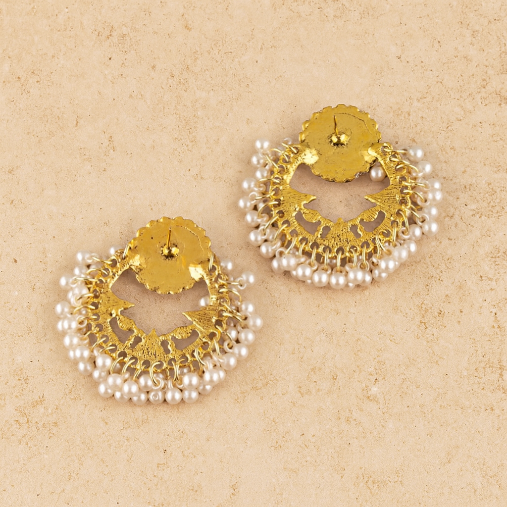 Leena Pearls Chandbalis