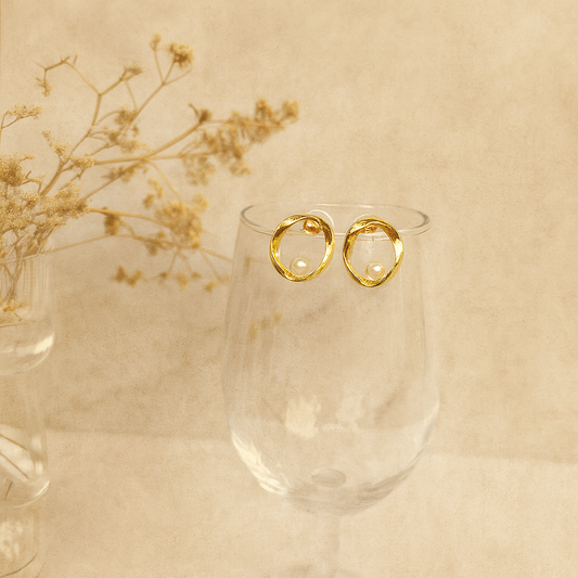 Kiara Pearl Studs
