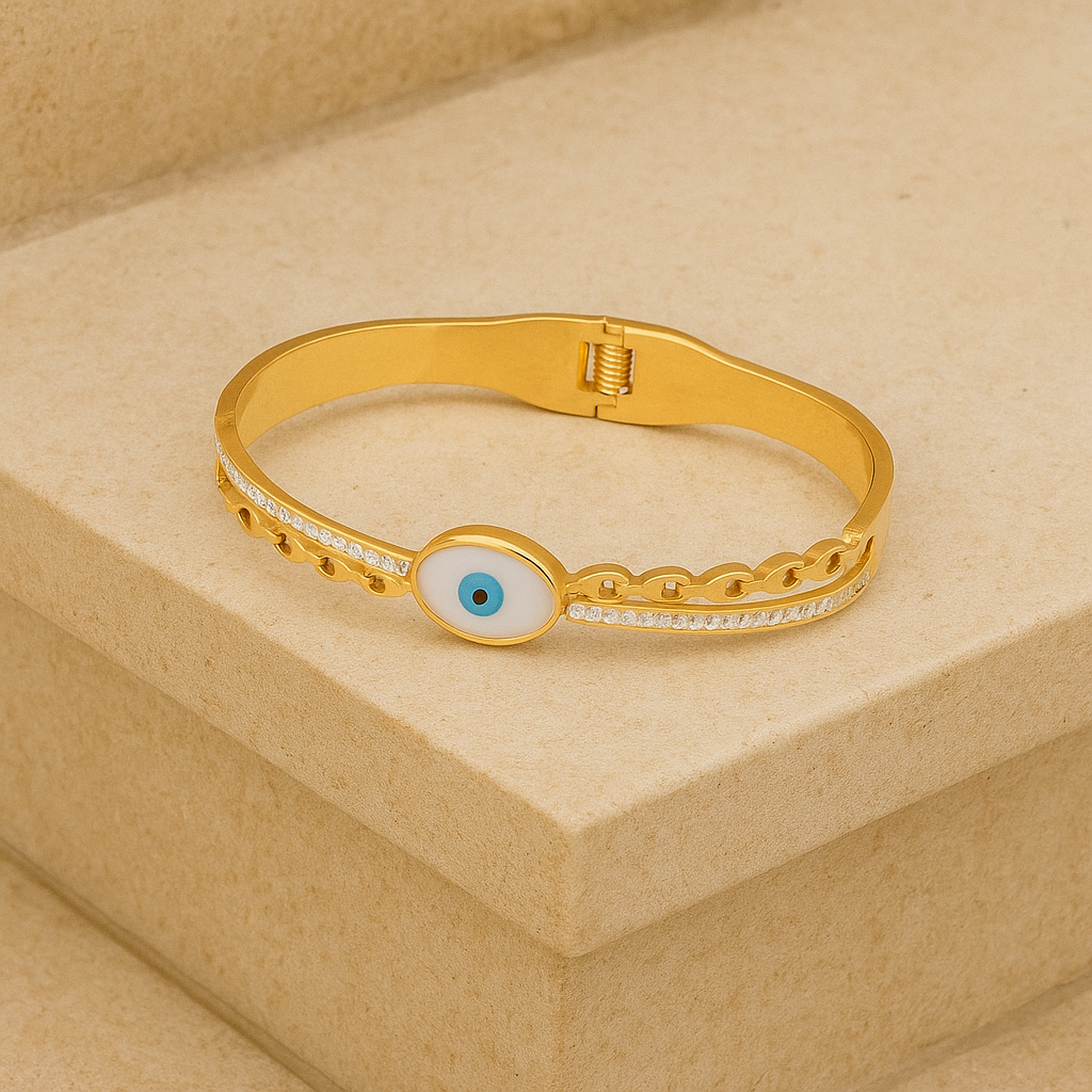 Sadie Evil Eye Bangle