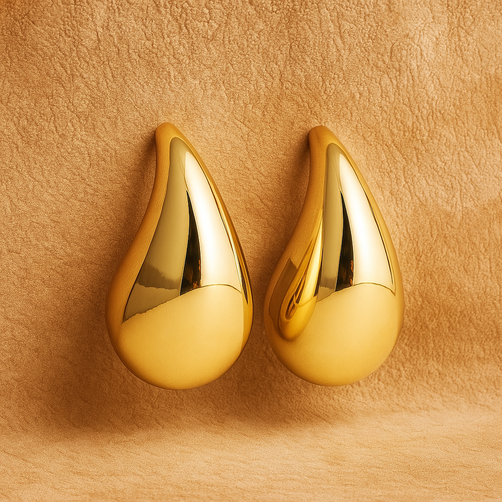 Arabella Oversized Tea Drop Earrings