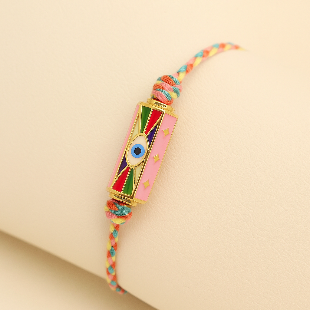 Handwoven Evil Eye Bracelet