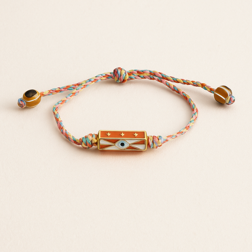 Handwoven Evil Eye Bracelet