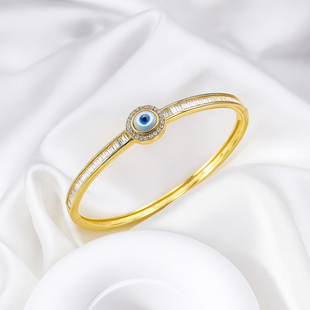 MOP Evil Eye Bangle