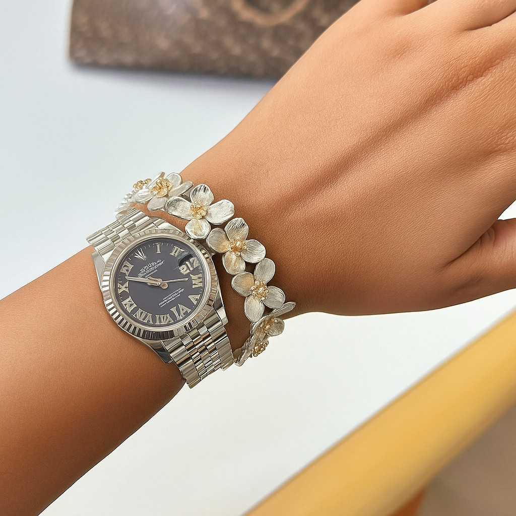 Audrey Flower Bracelet