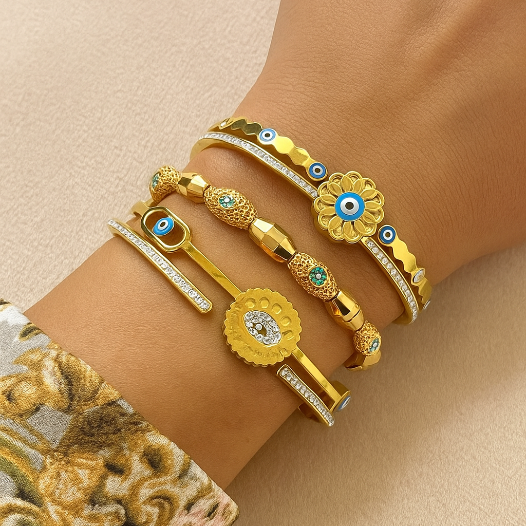 Mahia Evil Eye Bangle