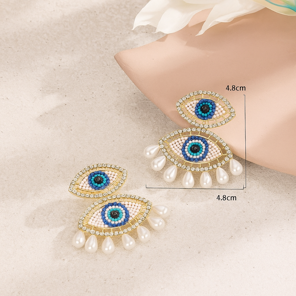 Evil Eye Earrings