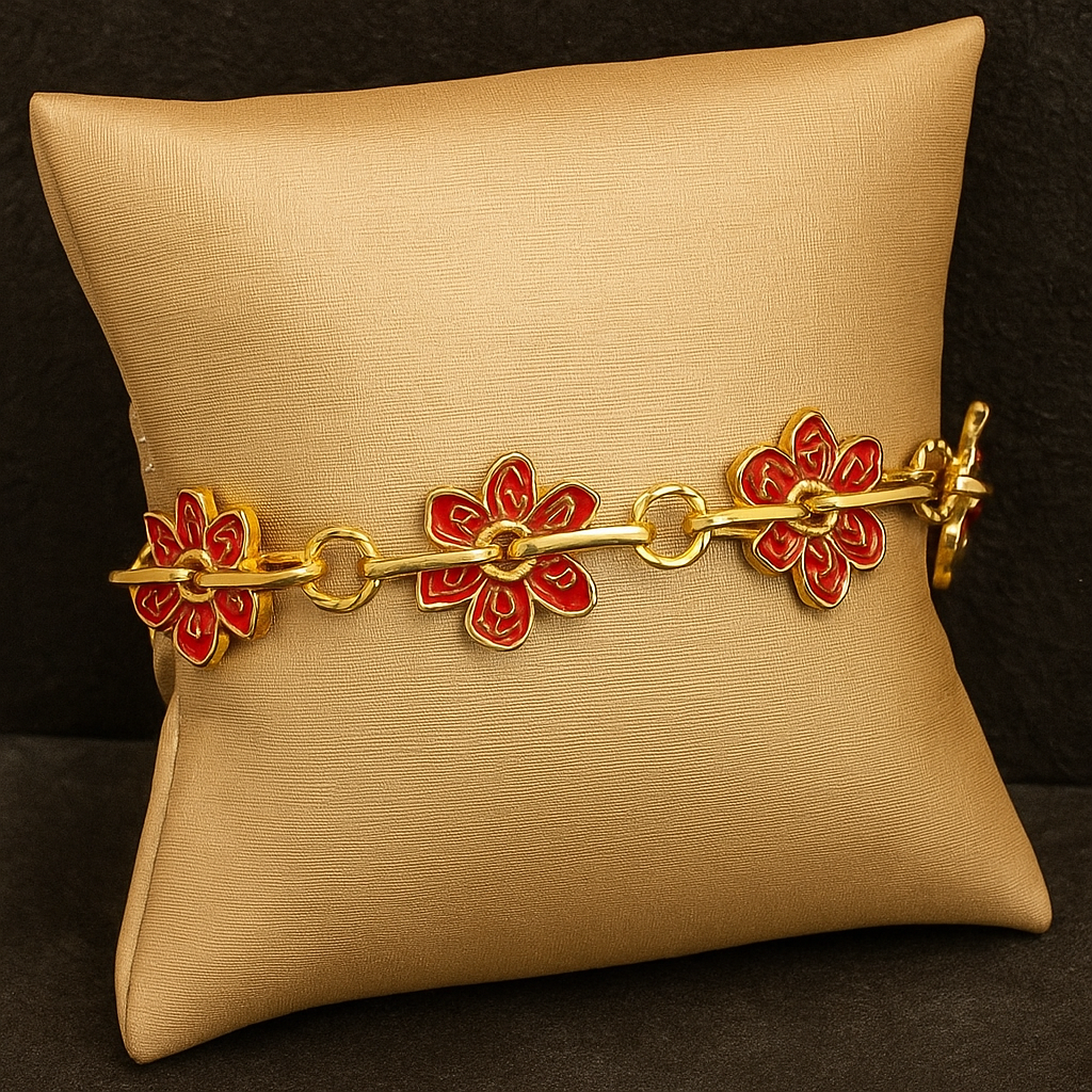 Carved Charms Bracelet