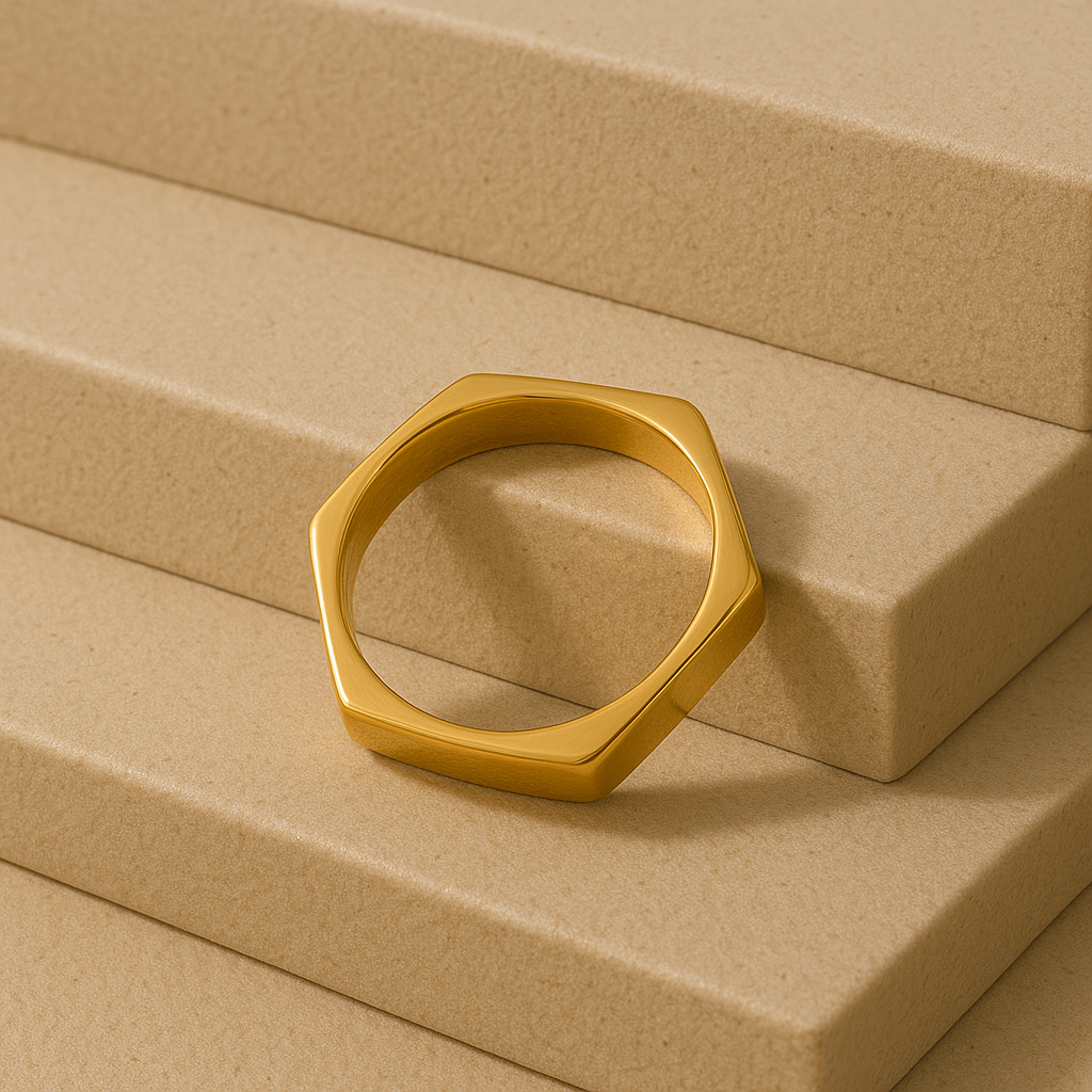Camille Polygonal Bangle