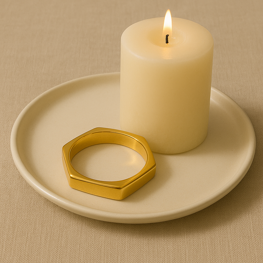 Camille Polygonal Bangle