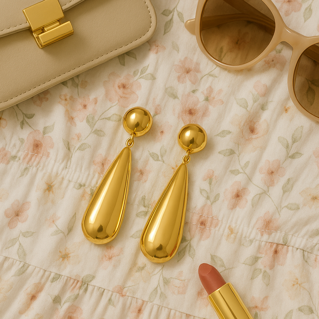 Tea Drop Earrings
