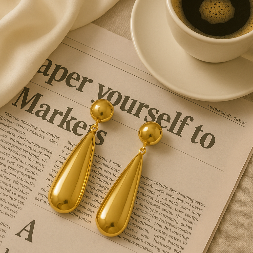 Tea Drop Earrings
