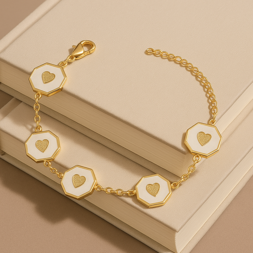 Heart Charms Bracelet