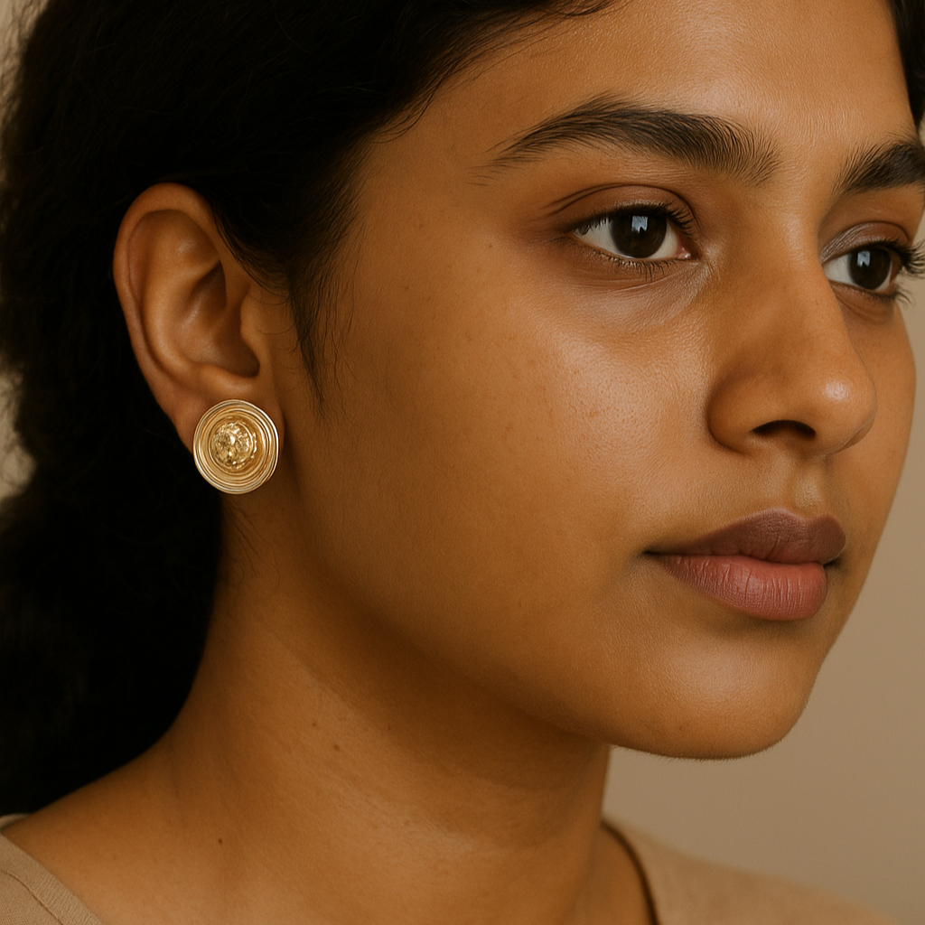 Myraa Textured Earrings