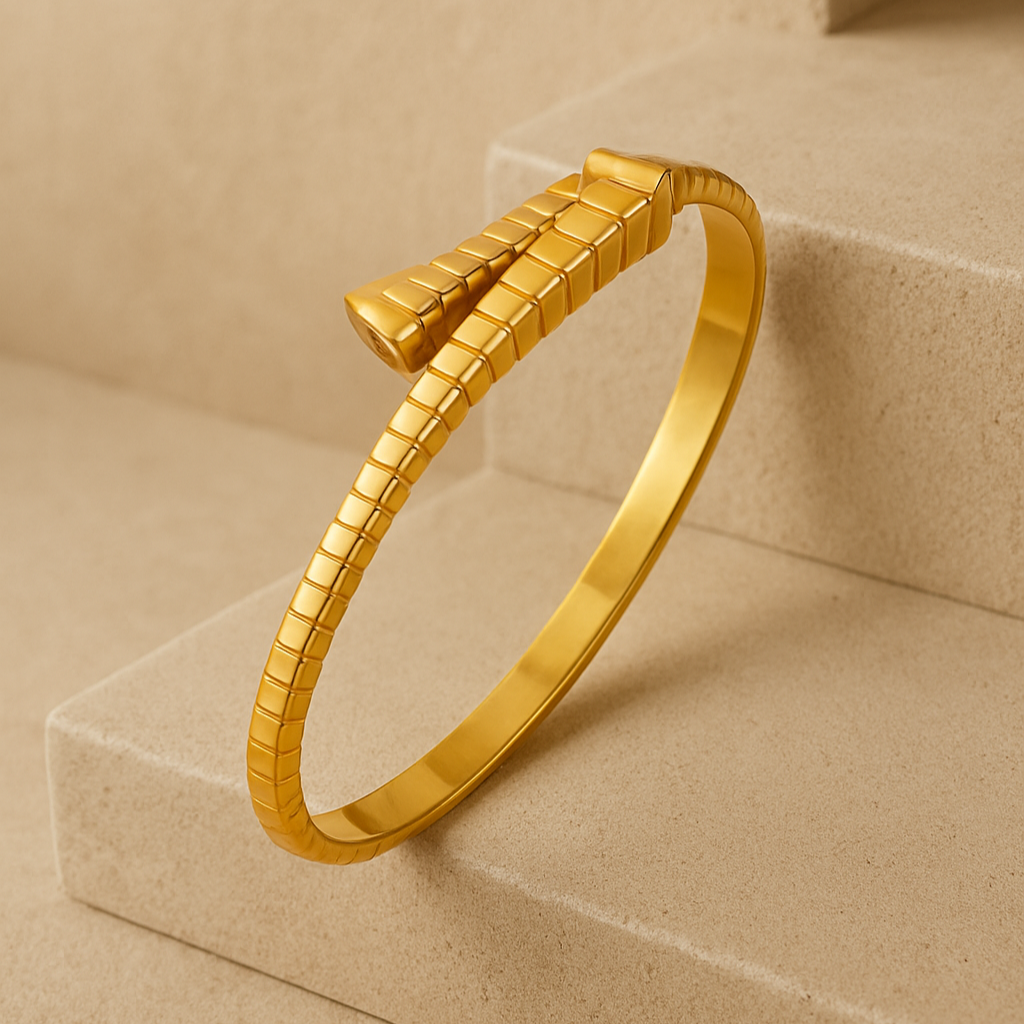 Charlotte Textured Bangle