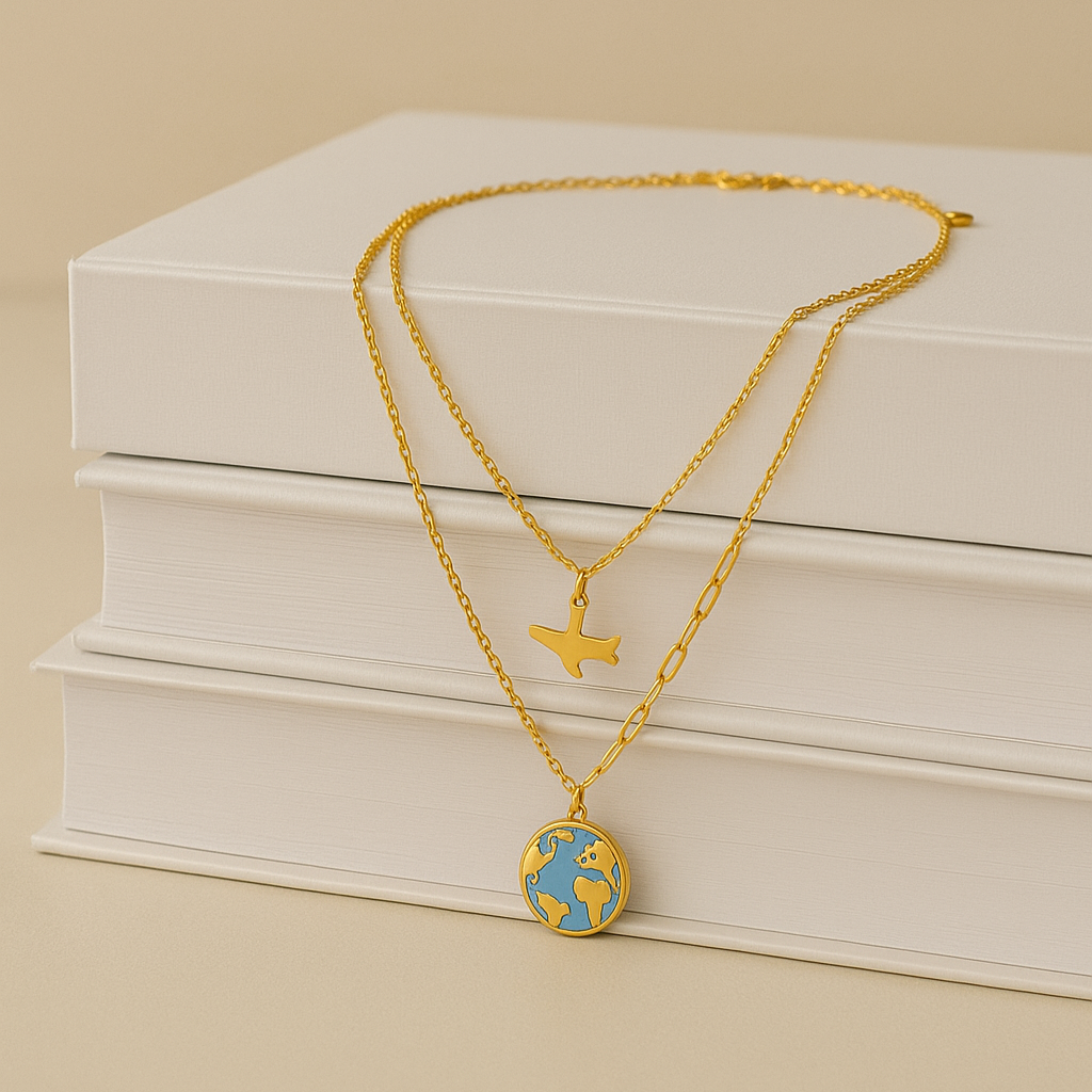 Travel Charms Necklace