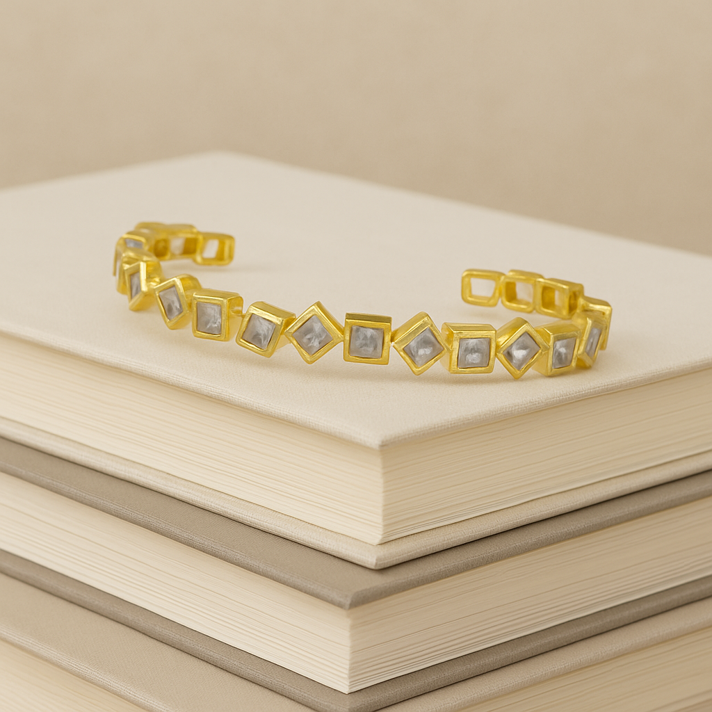 Crystal Cuff Kada