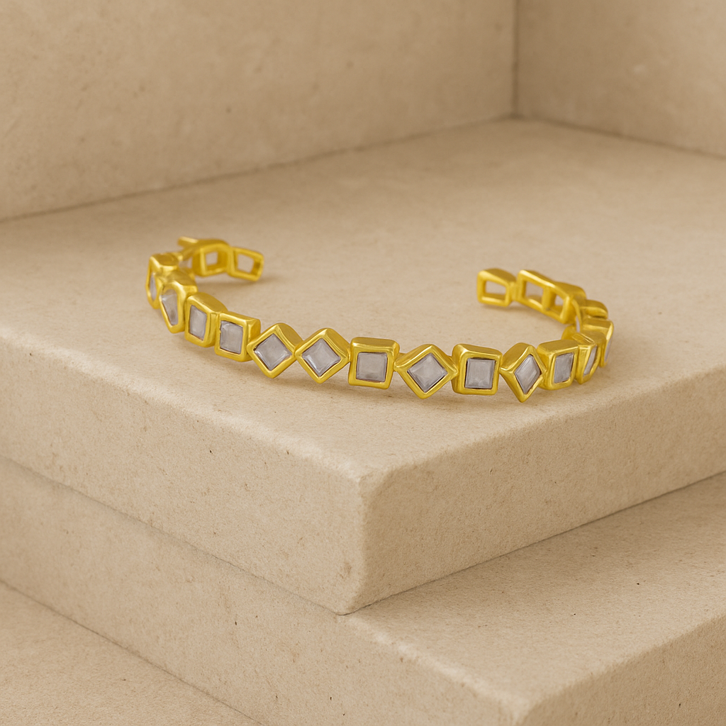 Crystal Cuff Kada