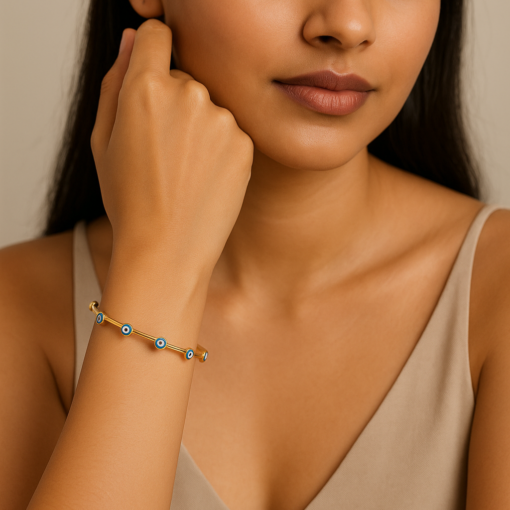 Quinn Evil Eye Bangle