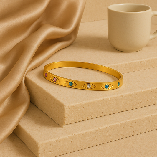 Kinsley Evil Eye Bangle