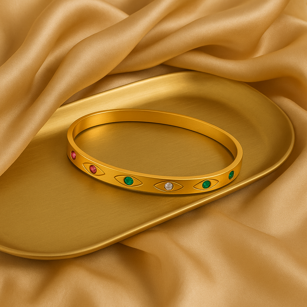 Kinsley Evil Eye Bangle