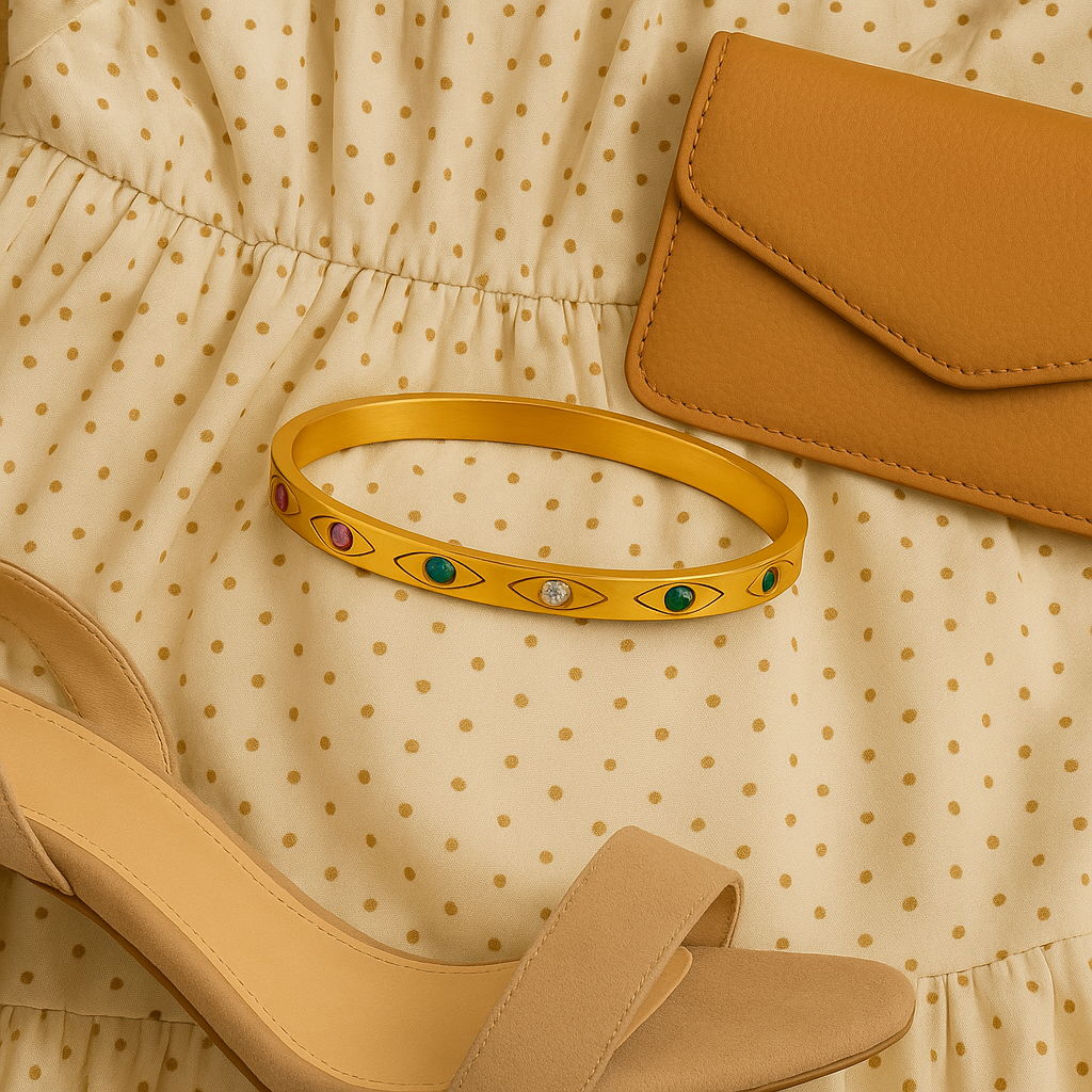 Kinsley Evil Eye Bangle