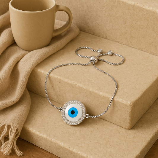Round Evil Eye Bracelet