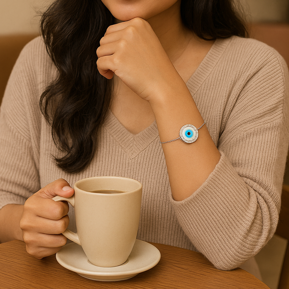 Round Evil Eye Bracelet
