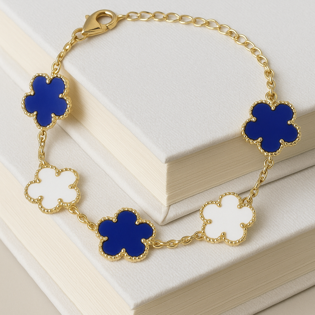 Flower Charms Bracelet