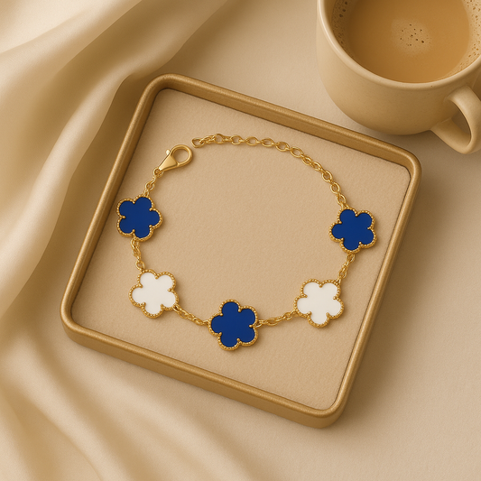 Flower Charms Bracelet