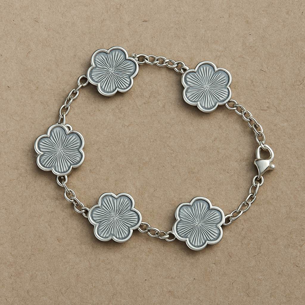 Clover Silver Bracelet