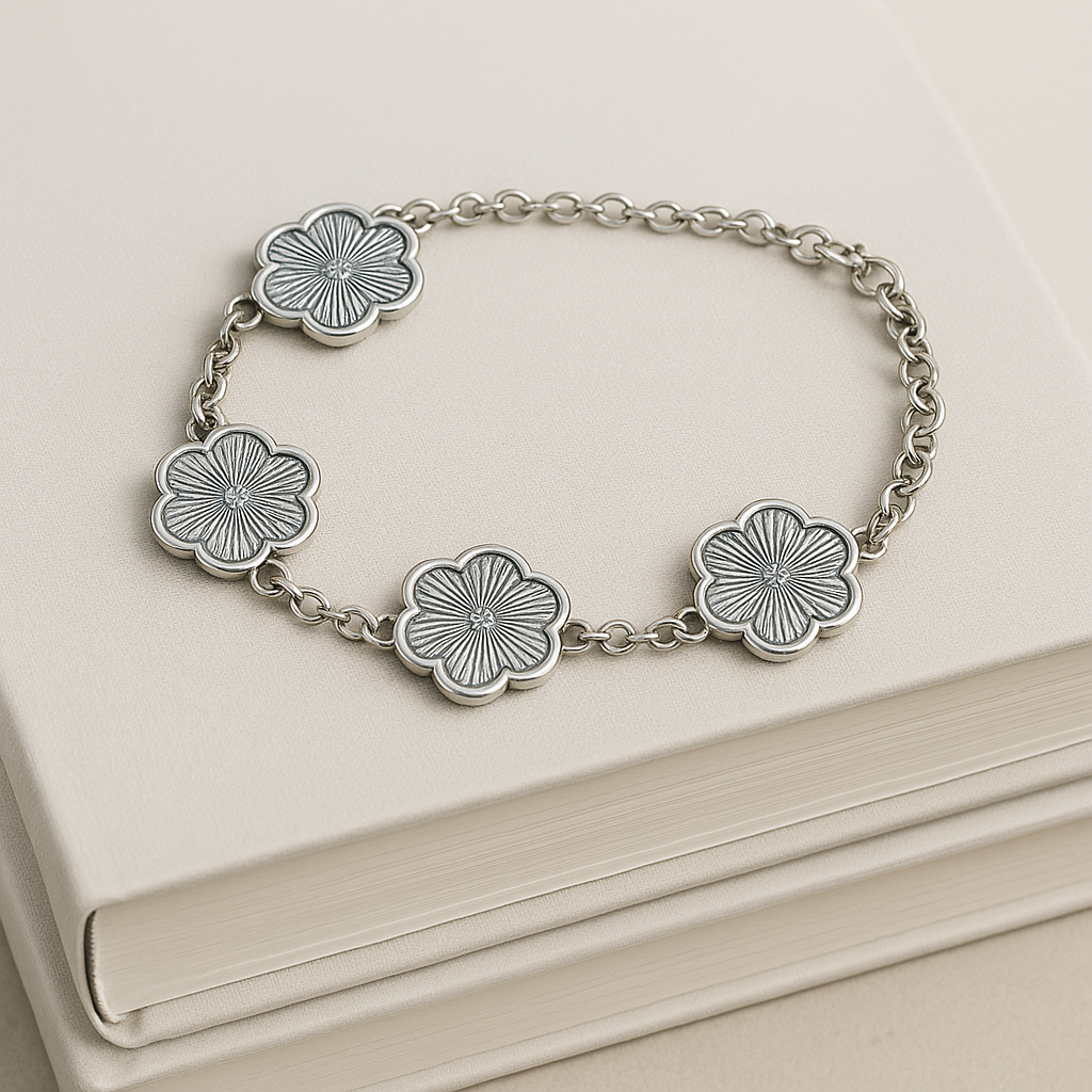 Clover Silver Bracelet