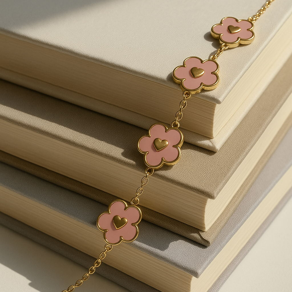 Clover Pink Bracelet