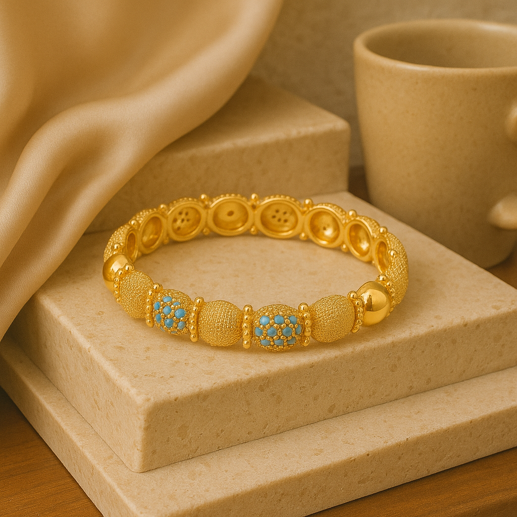 Aaliyah Beaded Bangle