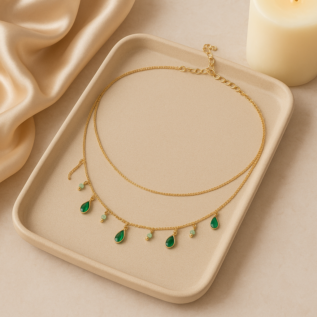 Misu Charms Layered Necklace