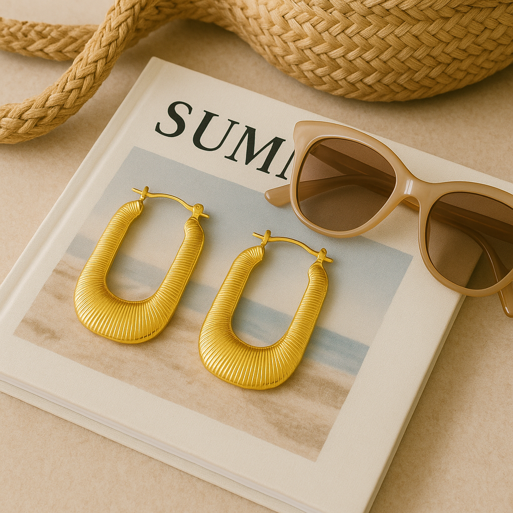 Karla Gold Hoops