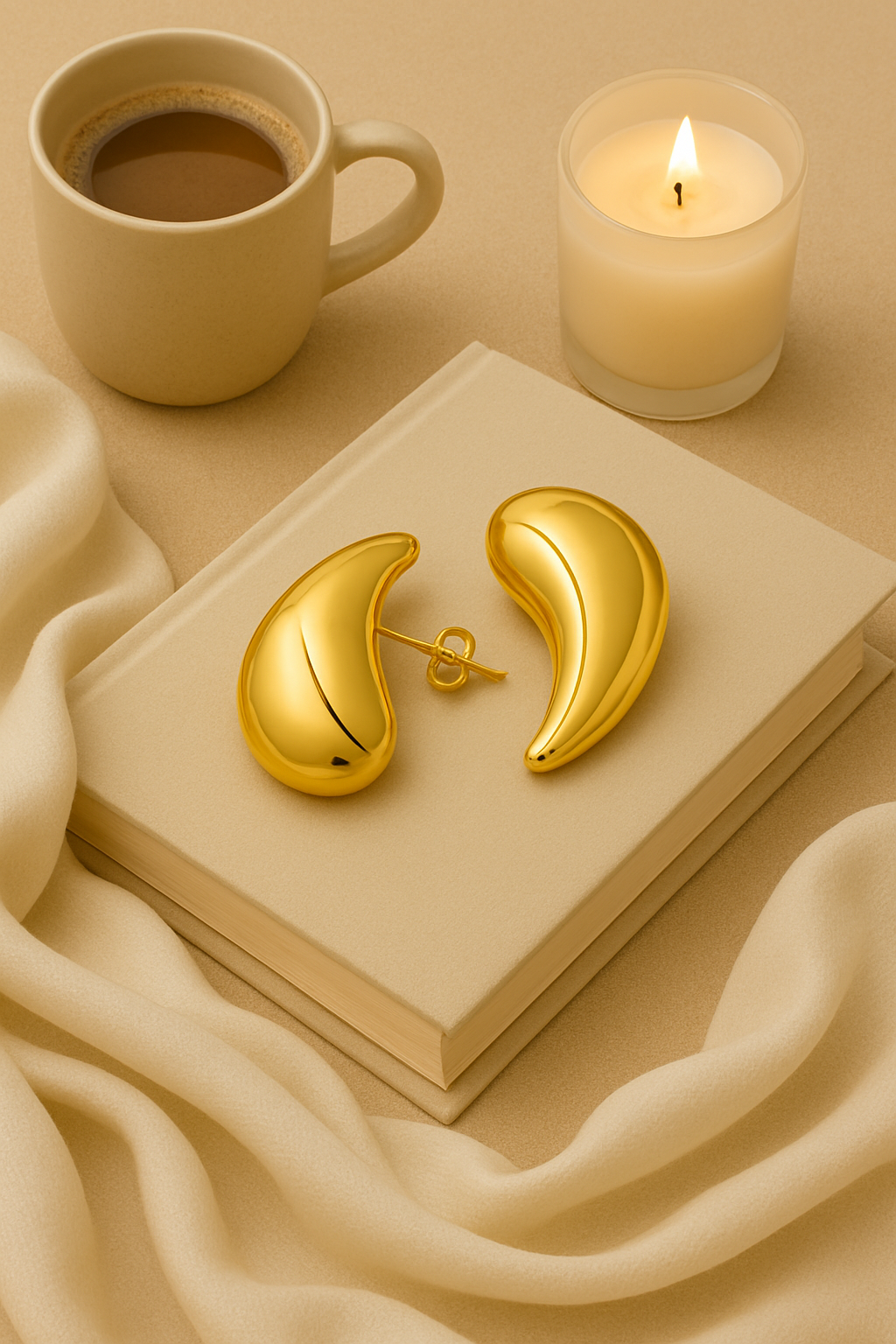 Arabella Medium size Tea Drop Earrings