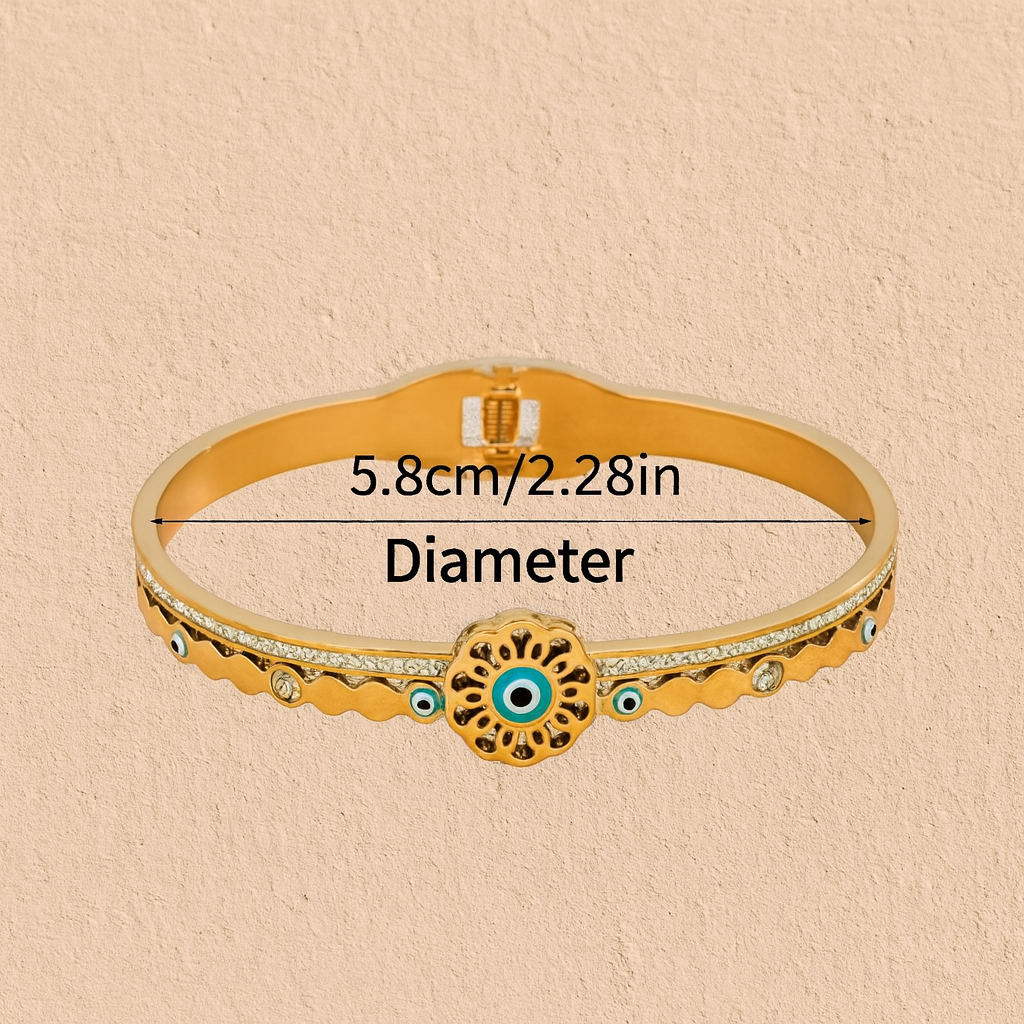 Fabian Evil Eye Bangle