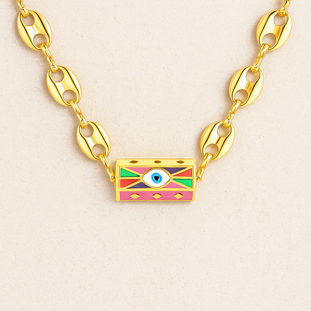 Evil Eye Boho Necklace