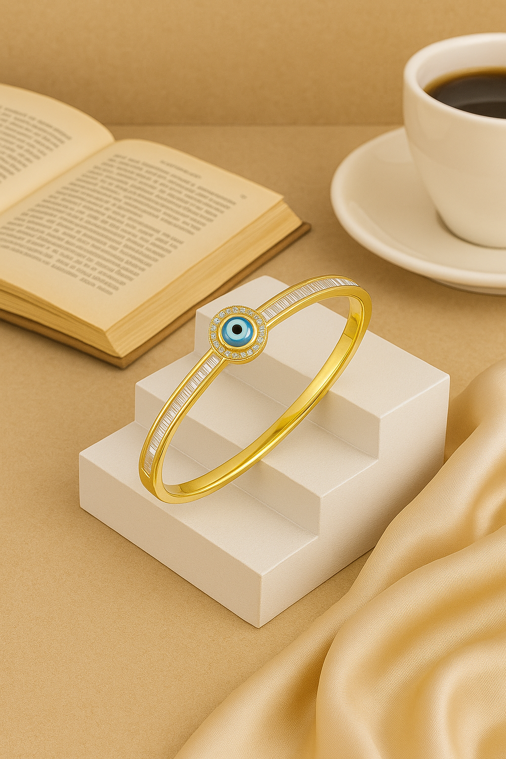 MOP Evil Eye Bangle