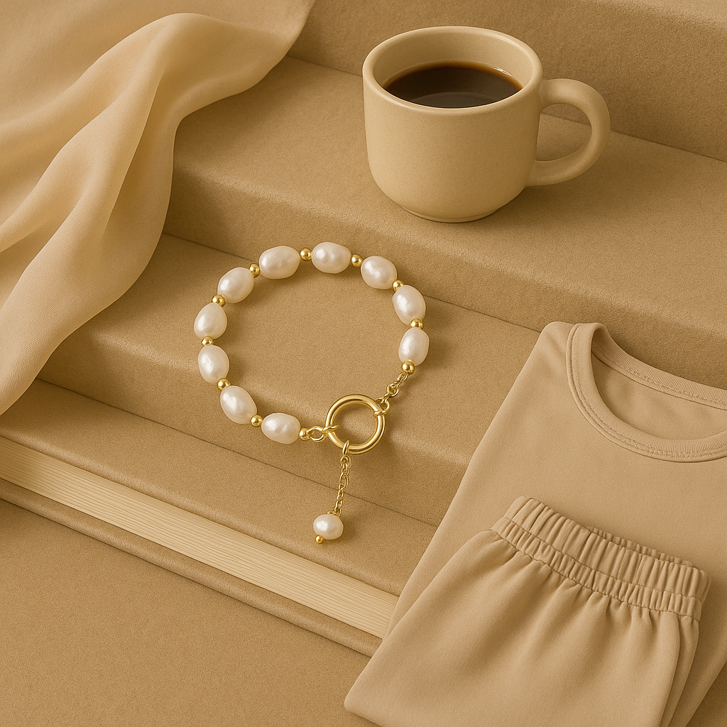 Siara Natural Pearl Bracelet