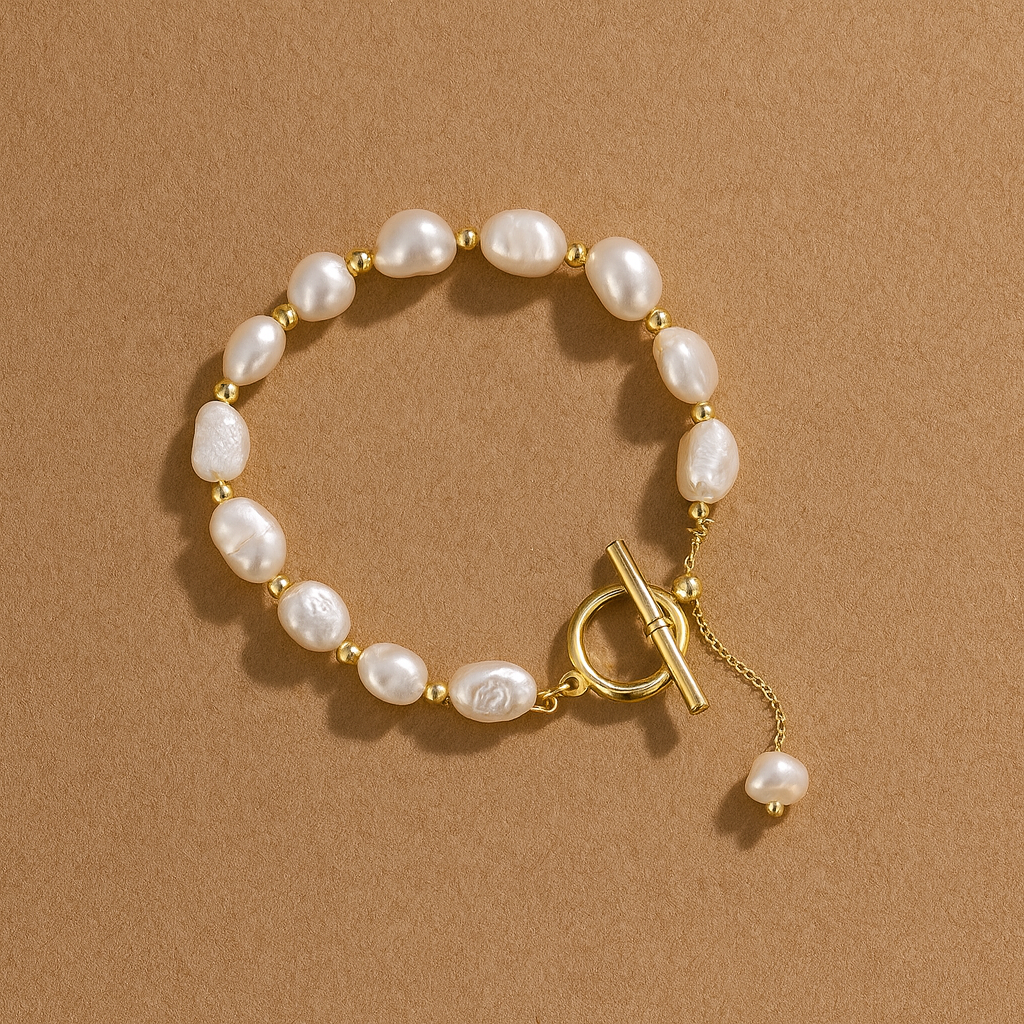 Siara Natural Pearl Bracelet