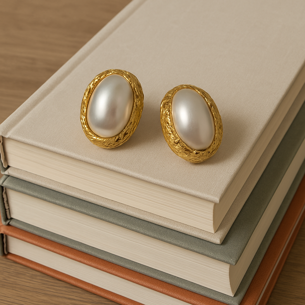 Monika Pearl Studs